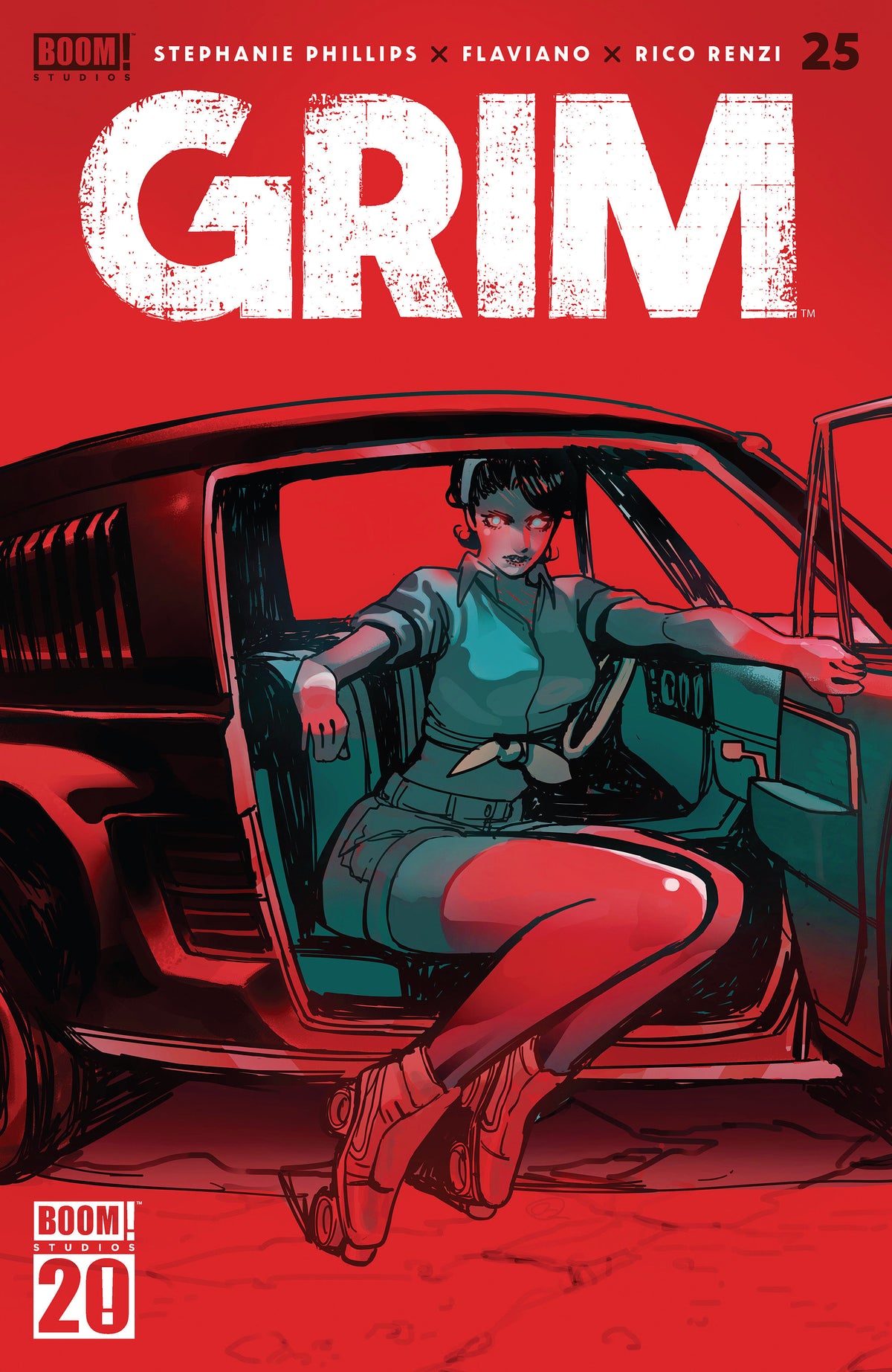 GRIM #25 B VAR (DRESSED, RIVAS) (Backorder, Allow 4-5 Weeks)