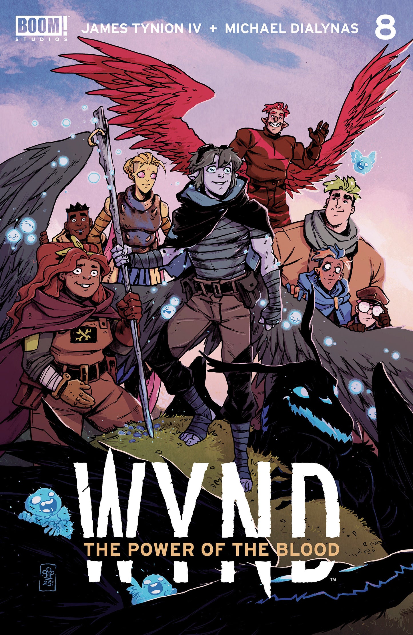 WYND THE POWER OF THE BLOOD #8 (OF 8) (OF 8) A MAIN (DRESSED, DIALYNAS) (Backorder, Allow 4-5 Weeks)