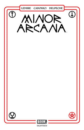 MINOR ARCANA #18 C BLANK SKETCH VAR