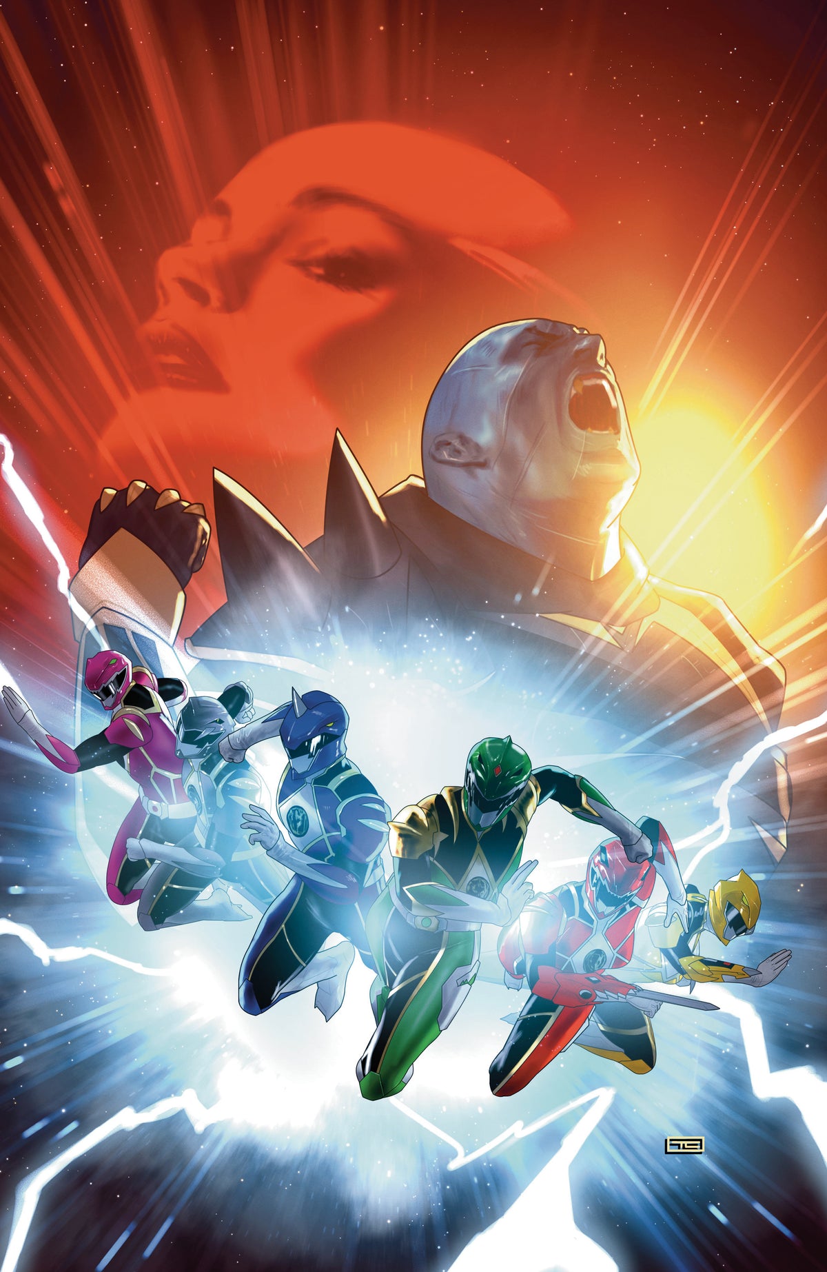 POWER RANGERS PRIME #12 I UNLIMITED VAR (FULL ART, CLARKE) (Backorder, Allow 4-5 Weeks)