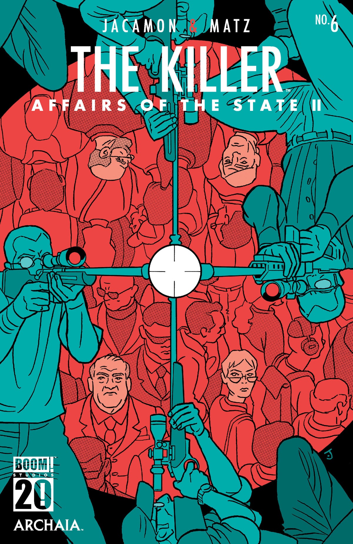 KILLER AFFAIRS OF THE STATE II #6 (OF 6) B VAR (DRESSED, PULIDO) (Backorder, Allow 4-5 Weeks)
