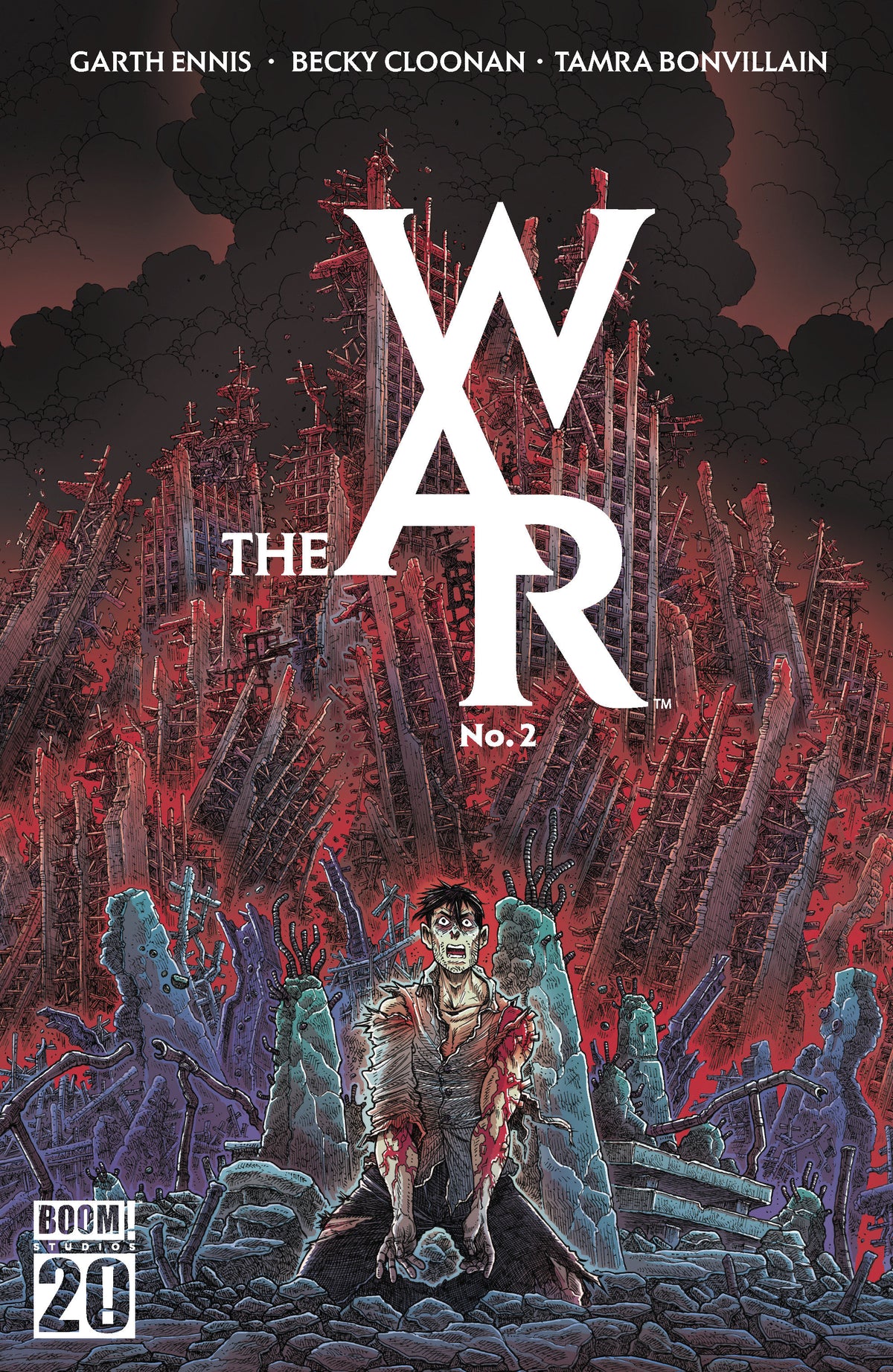THE WAR #2 B VAR (DRESSED, STOKOE) (Backorder, Allow 4-5 Weeks)
