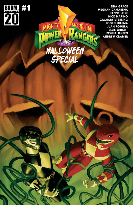 MIGHTY MORPHIN POWER RANGERS HALLOWEEN SPECIAL #1 A MAIN (DRESSED, MERCADO) (Backorder, Allow 4-5 Weeks)