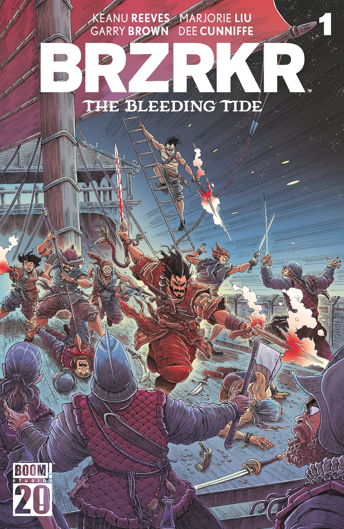 BRZRKR: THE BLEEDING TIDE #1 K FOC REVEAL VAR (DRESSED, Stokoe) (Backorder, Allow 4-5 Weeks)