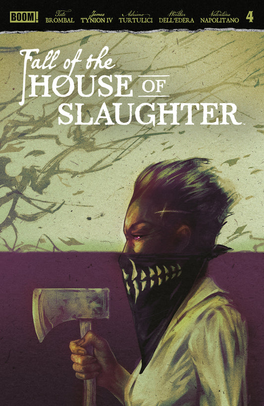 FALL OF THE HOUSE OF SLAUGHTER #4 A MAIN (DRESSED, CONNELLY) (26 Aug Release)