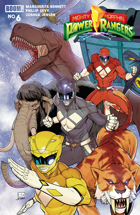 MIGHTY MORPHIN POWER RANGERS (2026) #6 B VAR (DRESSED, SEVY) | BOOM ENTERTAINMENT | Comicbookeroo