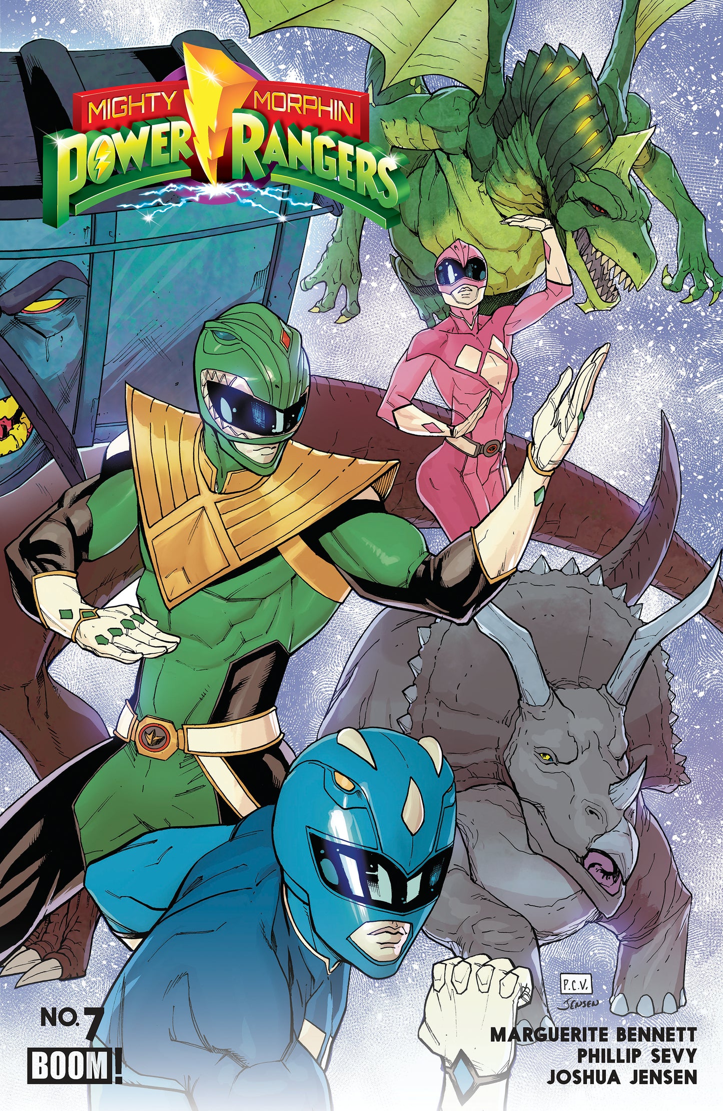 MIGHTY MORPHIN POWER RANGERS (2026) #7 B VAR (DRESSED, SEVY) (30 Dec Release)