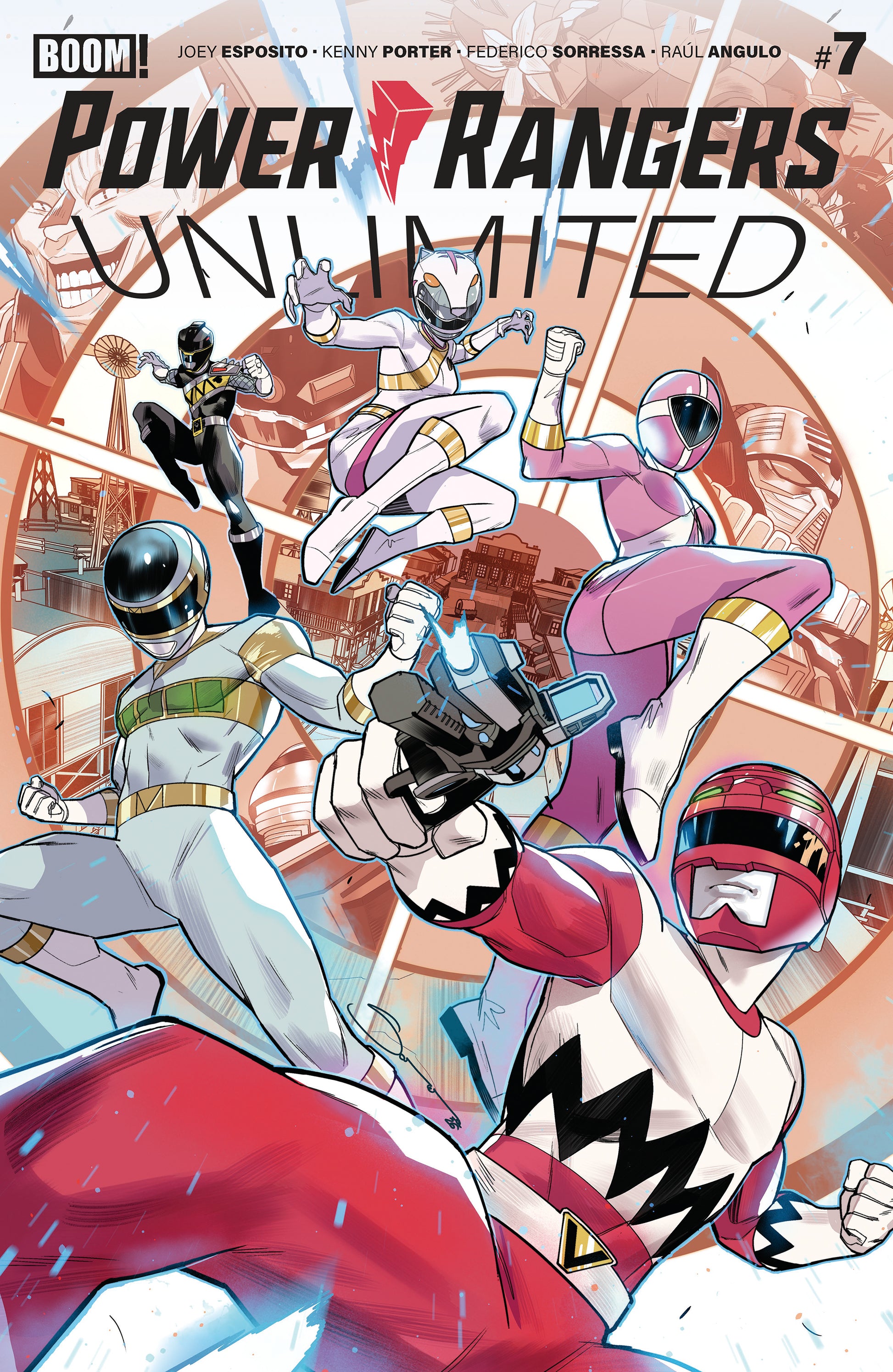 POWER RANGERS UNLIMITED #7 A MAIN (DRESSED, SORRESSA) | BOOM! | Comicbookeroo
