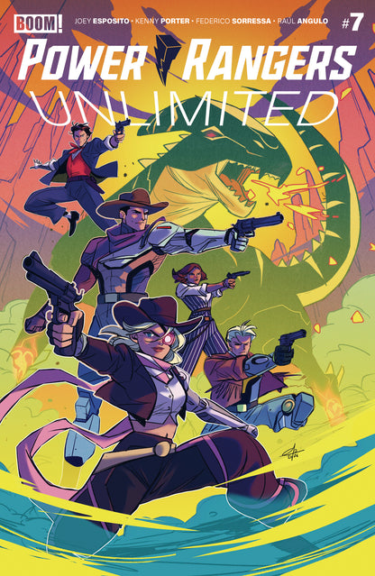 POWER RANGERS UNLIMITED #7 B VAR (DRESSED, CARLINI) (20 Jan Release)