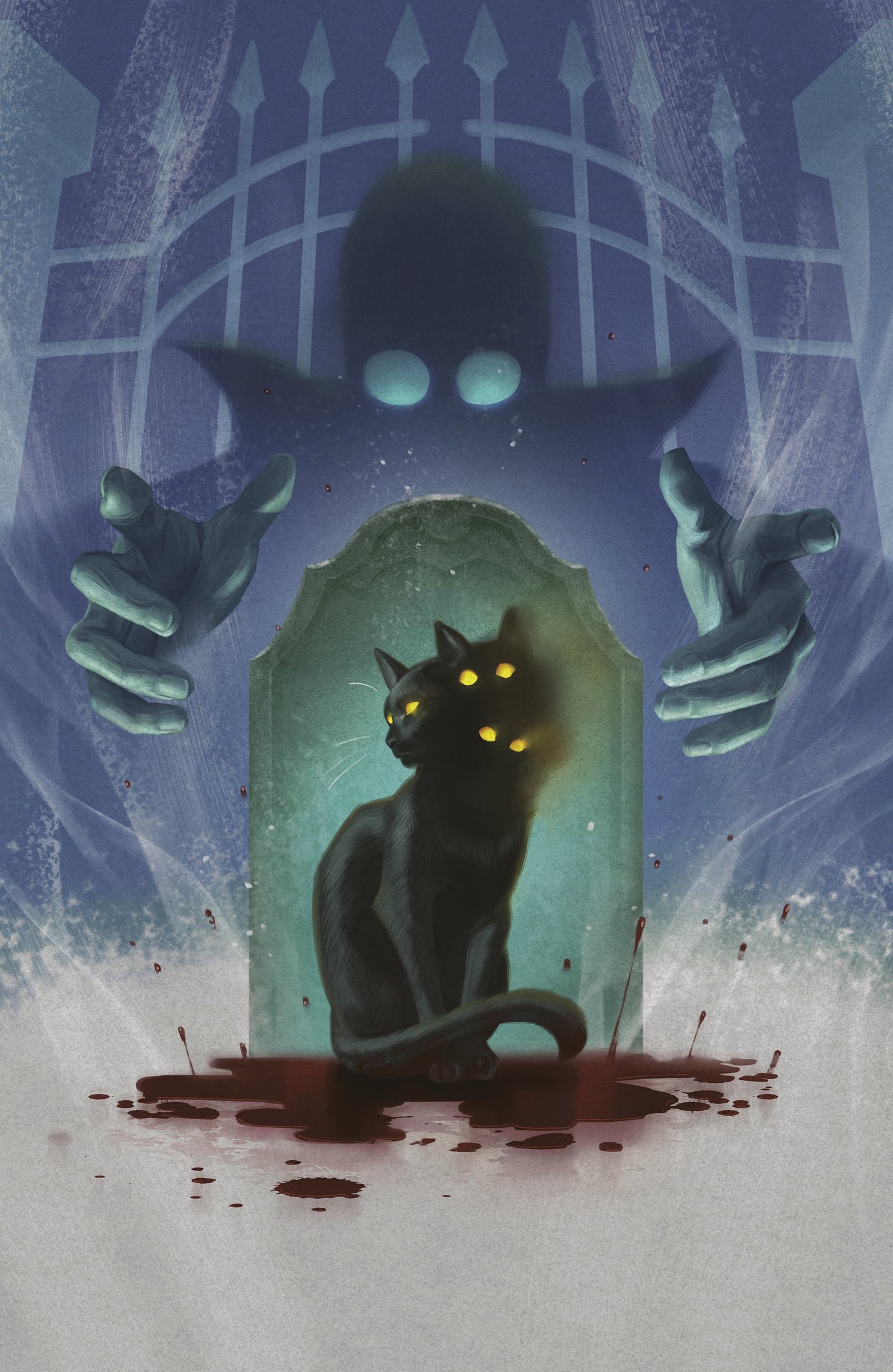 STUFF OF NIGHTMARES: THE CAT IN THE COFFIN #1 B VAR (DRESSED, MURAKAMI) (19 Aug Release)