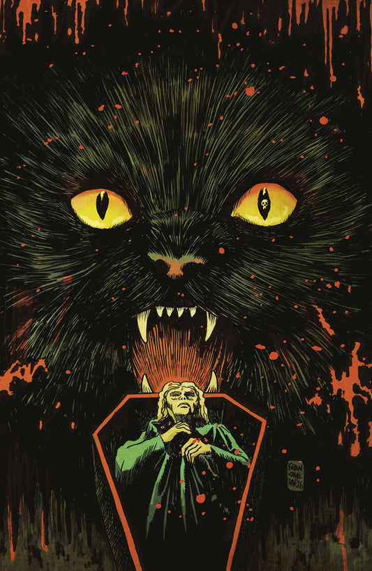 STUFF OF NIGHTMARES: THE CAT IN THE COFFIN #1 D GLOW IN THE DARK VAR (FULL ART, FRANCAVILLA) (19 Aug Release)