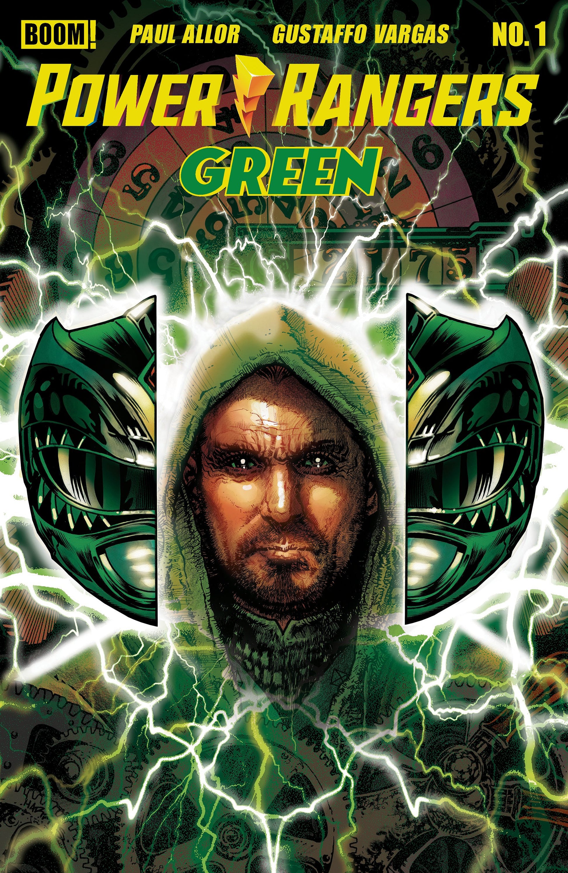 POWER RANGERS GREEN #1 ZB 2ND PTG (DRESSED, HARRIS)