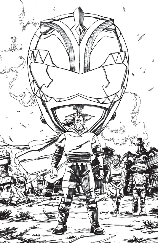 POWER RANGERS GREEN #1 N UNLIMITED VAR (FULL ART, VARGAS) (05 Aug Release)