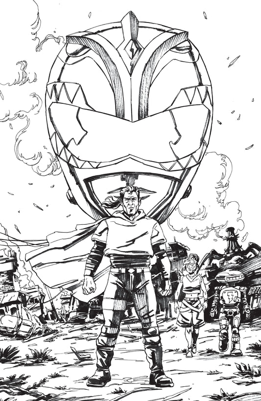 POWER RANGERS GREEN #1 N UNLIMITED VAR (FULL ART, VARGAS) (05 Aug Release)