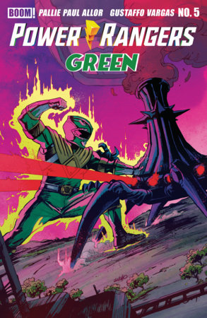 POWER RANGERS GREEN #5 B VAR