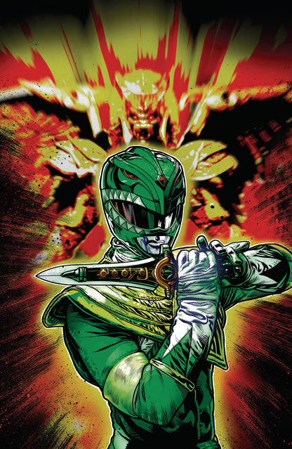 POWER RANGERS GREEN #5 D FOIL VAR (FULL ART, HARRIS) (23 Dec Release)