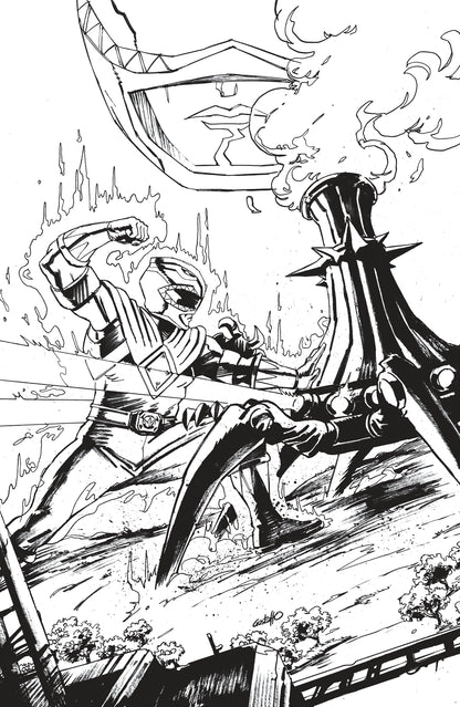 POWER RANGERS GREEN #5 J UNLIMITED VAR (FULL ART, VARGAS) (23 Dec Release)