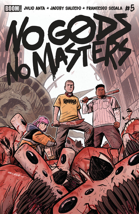 NO GODS, NO MASTERS #5 A MAIN (DRESSED, SALCEDO) | BOOM! | Comicbookeroo