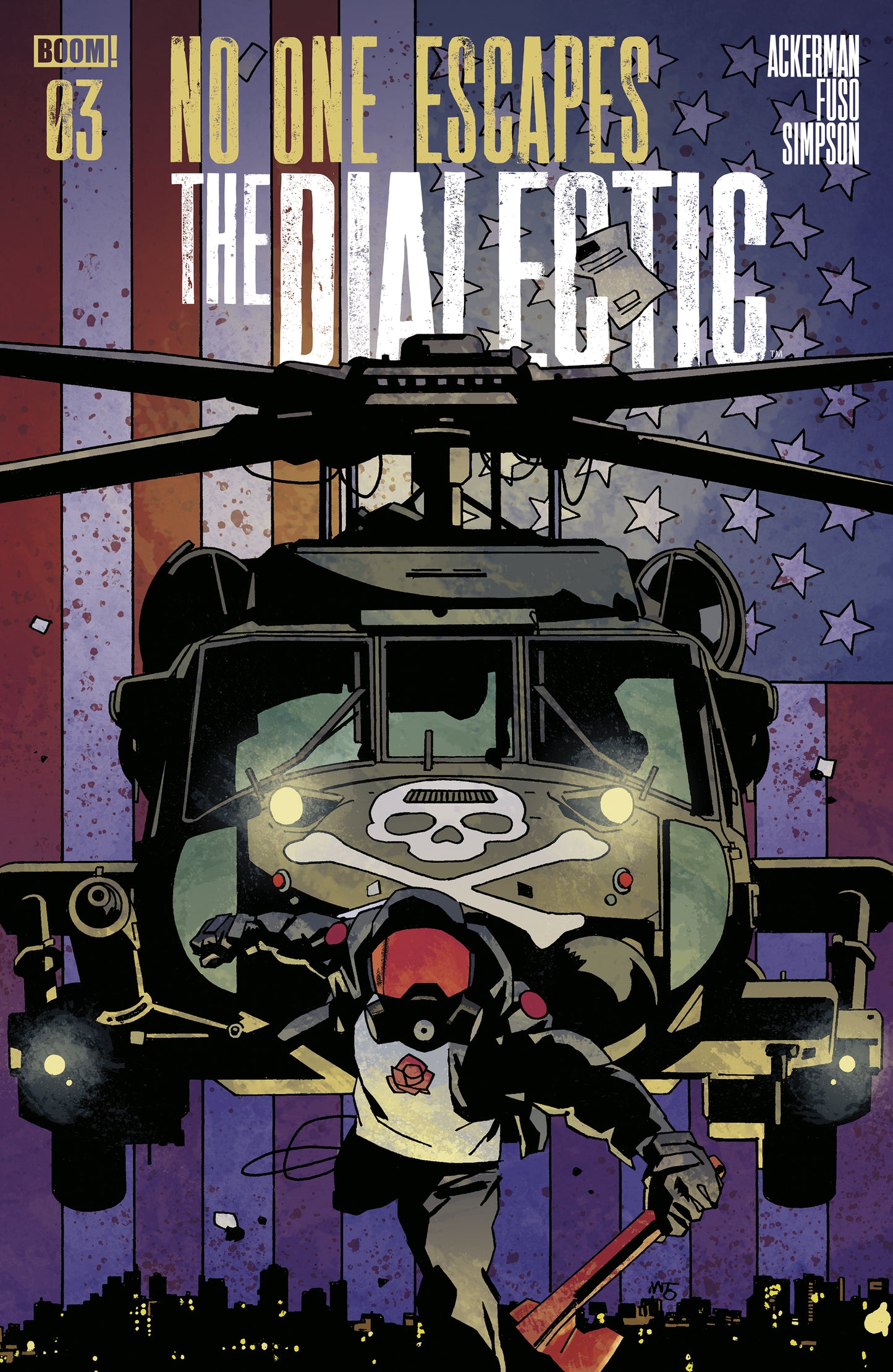 NO ONE ESCAPES THE DIALECTIC #3 A MAIN (DRESSED, FUSO) | BOOM! | Comicbookeroo
