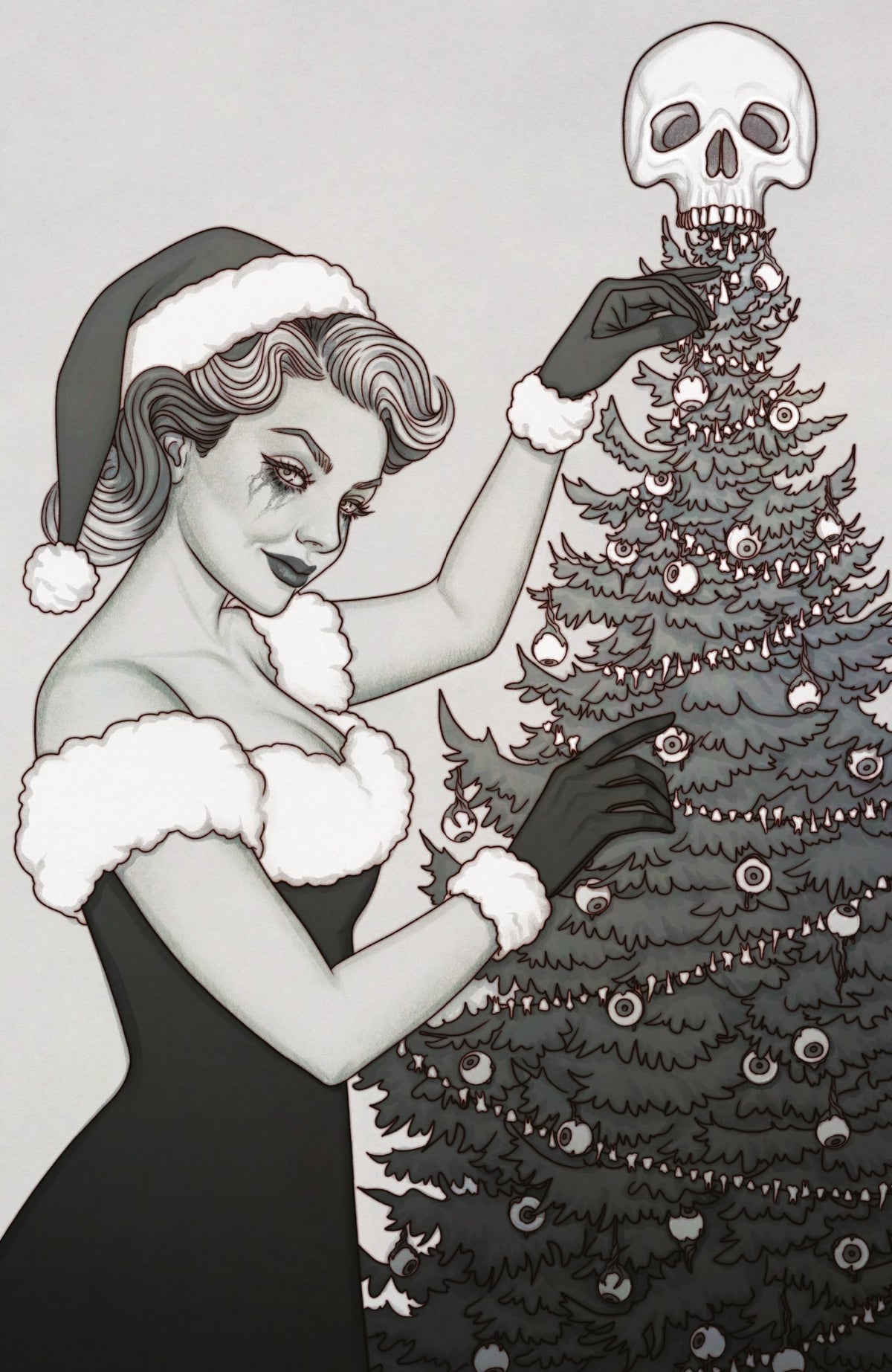 CHRISTMAS DARKNESS #1 C GLOW IN THE DARK VAR