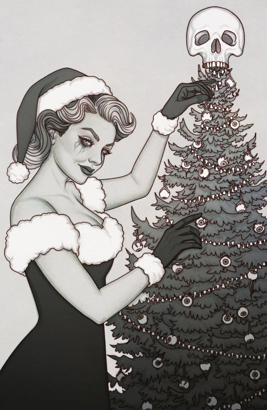 CHRISTMAS DARKNESS #1 C GLOW IN THE DARK VAR (FULL ART, GLOW IN THE DARK, FRISON) | BOOM ENTERTAINMENT | Comicbookeroo