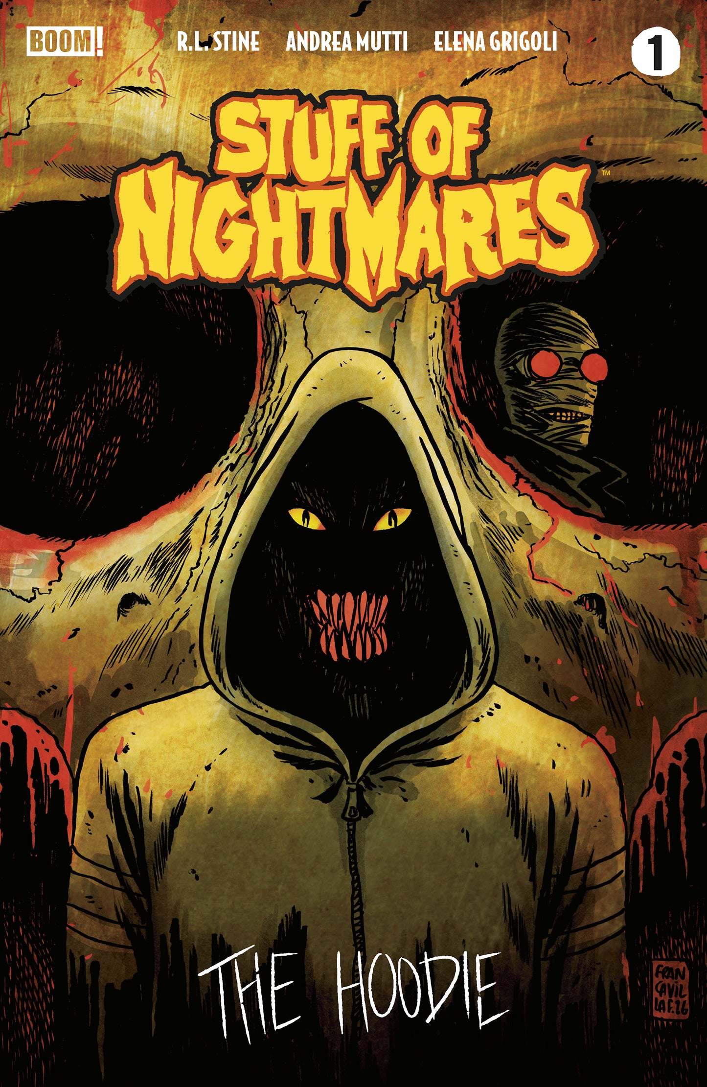 STUFF OF NIGHTMARES: THE HOODIE #1 A MAIN (DRESSED, FRANCAVILLA) (02 Dec Release)