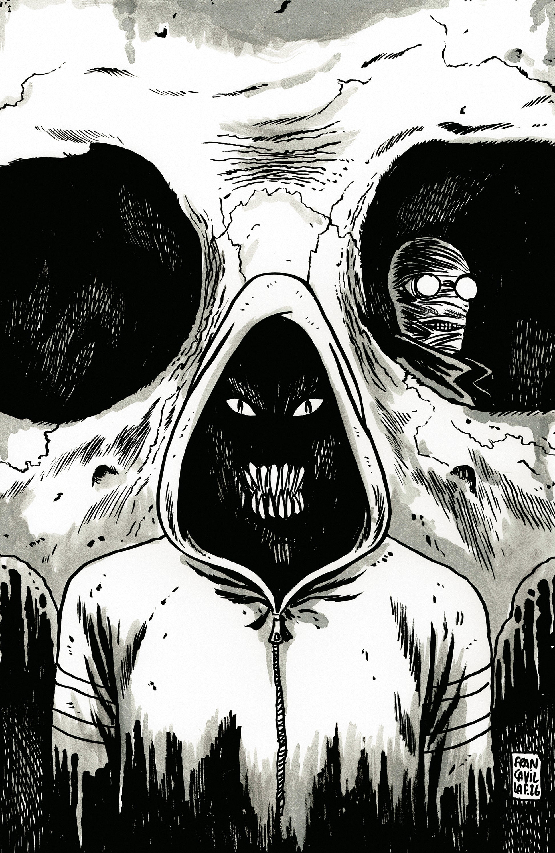 STUFF OF NIGHTMARES: THE HOODIE #1 D GLOW IN THE DARK VAR (FULL ART, GLOW IN THE DARK, FRANCAVILLA) | BOOM ENTERTAINMENT | Comicbookeroo