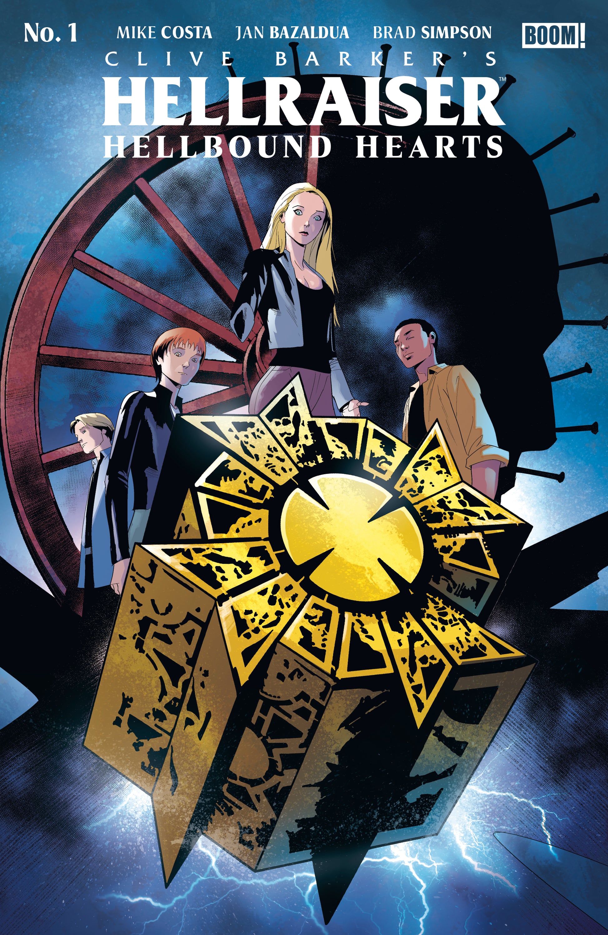 HELLRAISER: HELLBOUND HEARTS #1 B VAR (DRESSED, BAZALDUA) | BOOM! | Comicbookeroo