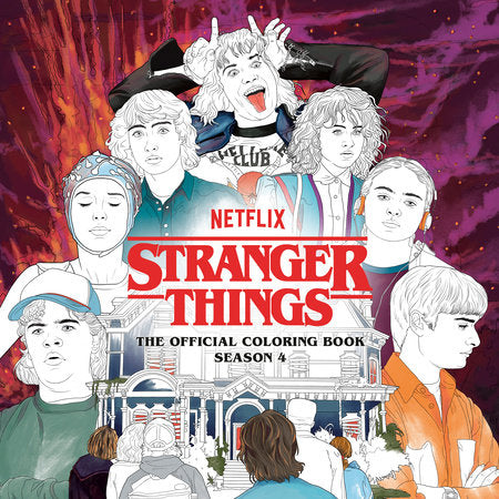 STRANGER THINGS: THE OFFICIAL COLORING BOOK, SEASON 4 (Backorder, Allow 4-5 Weeks)