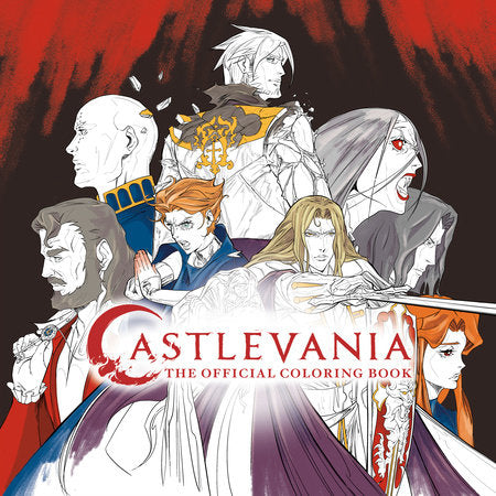 CASTLEVANIA: THE OFFICIAL COLORING BOOK (Backorder, Allow 4-5 Weeks)