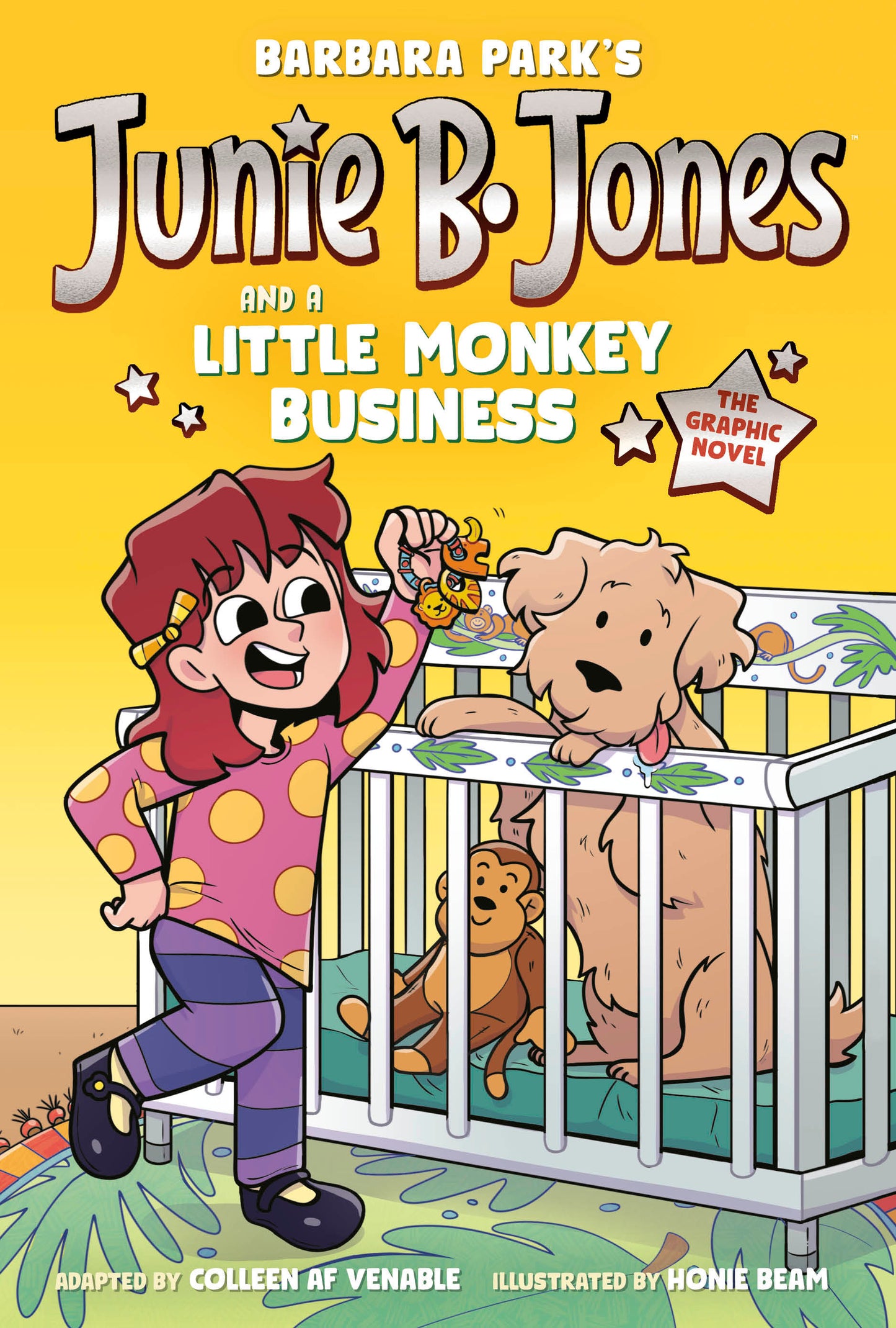 JUNIE B. JONES AND A LITTLE MONKEY BUSINESS: THE GRAPHIC NOVEL HC (Backorder, Allow 4-5 Weeks)