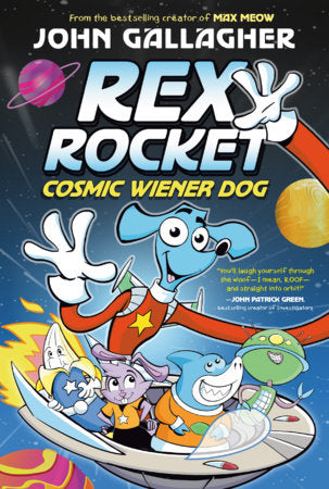 REX ROCKET: COSMIC WIENER DOG HC (Backorder, Allow 4-5 Weeks)