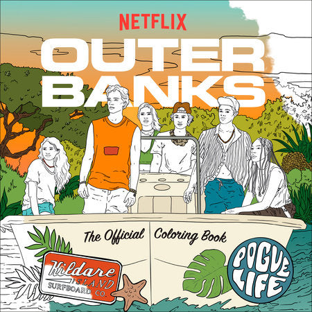 OUTER BANKS: THE OFFICIAL COLORING BOOK (Backorder, Allow 4-5 Weeks)