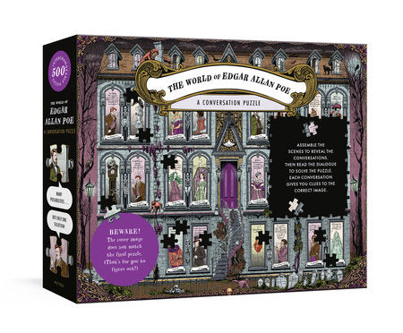 THE WORLD OF EDGAR ALLAN POE: A CONVERSATION PUZZLE (Backorder, Allow 4-5 Weeks)