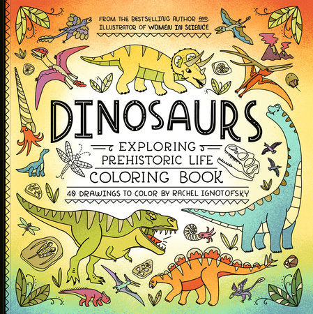DINOSAURS COLORING BOOK (Backorder, Allow 4-5 Weeks)
