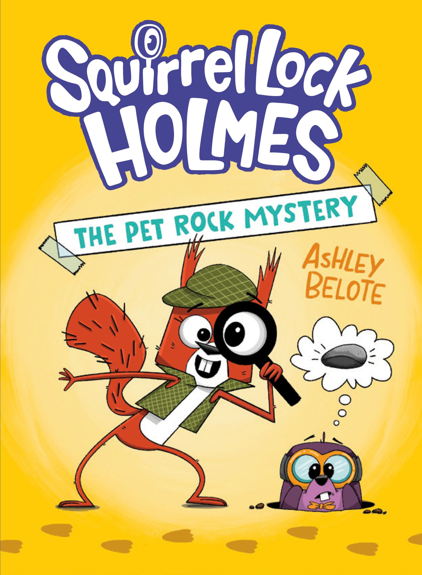 SQUIRREL LOCK HOLMES #1: THE PET ROCK MYSTERY HC (Backorder, Allow 4-5 Weeks)