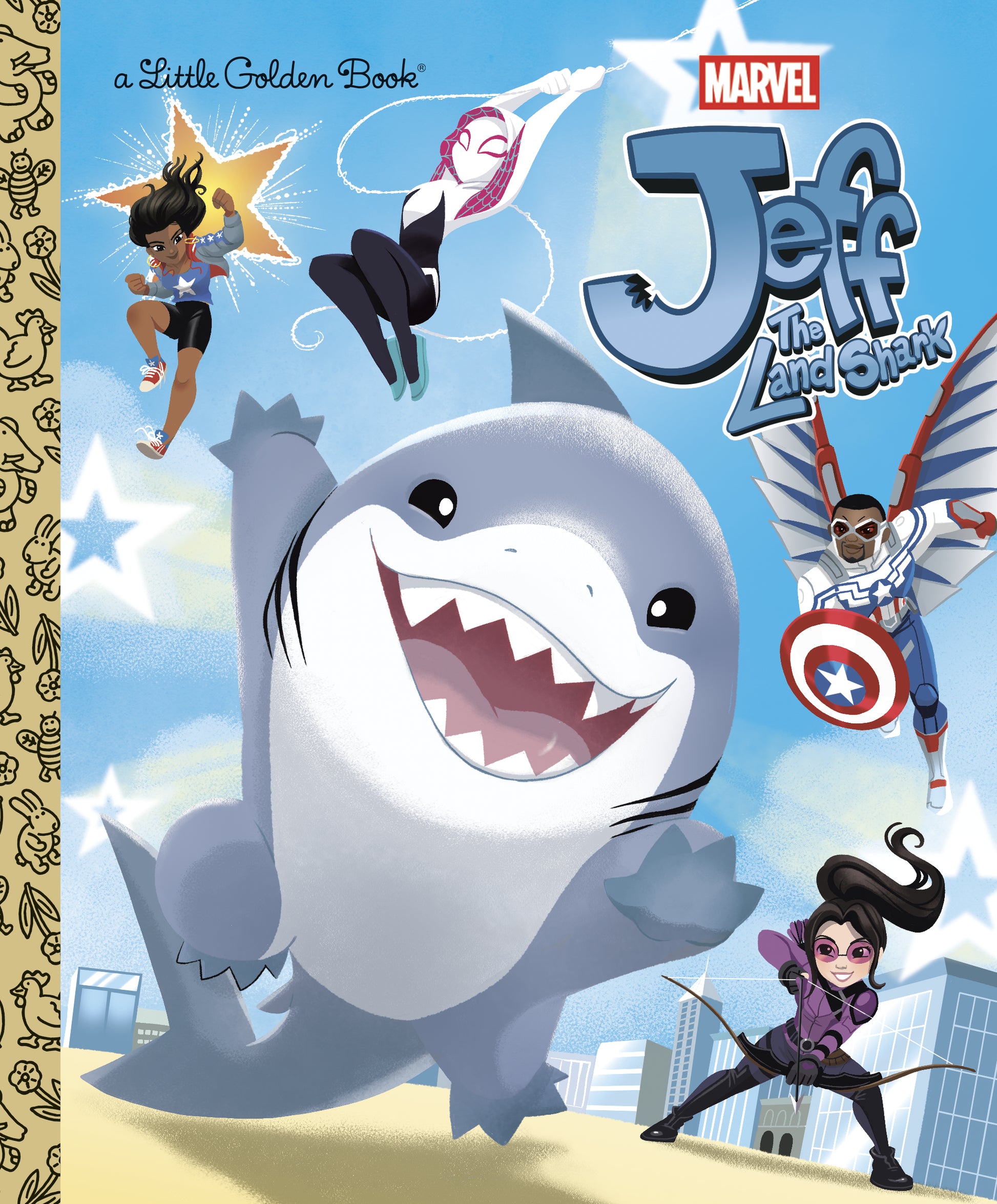 JEFF THE LAND SHARK (MARVEL) HC | GOLDEN BOOKS | Comicbookeroo