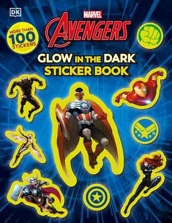 MARVEL AVENGERS GLOW IN THE DARK STICKER BOOK TP (Backorder, Allow 4-5 Weeks)