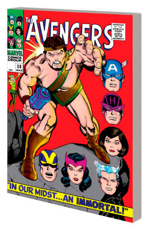 MIGHTY MARVEL MASTERWORKS: THE AVENGERS VOL. 4 - THE SIGN OF THE SERPENT ORIGINAL COVER [DM ONLY] TP (Backorder, Allow 4-5 Weeks)