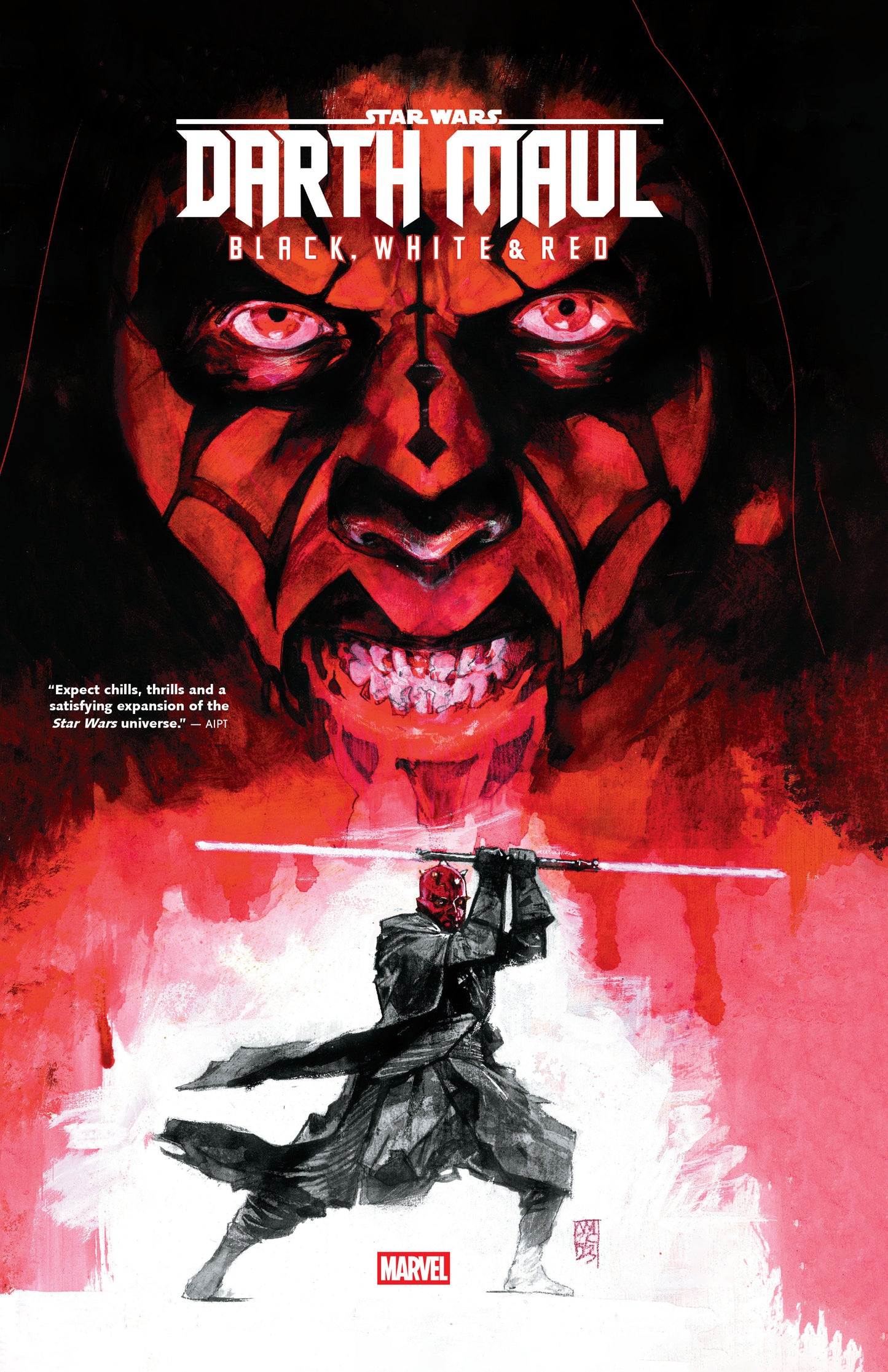 STAR WARS: DARTH MAUL - BLACK, WHITE & RED TP (Backorder, Allow 4-5 Weeks)