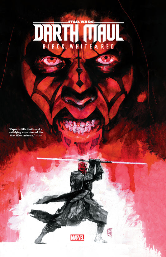STAR WARS: DARTH MAUL - BLACK, WHITE & RED TP (Backorder, Allow 4-5 Weeks)