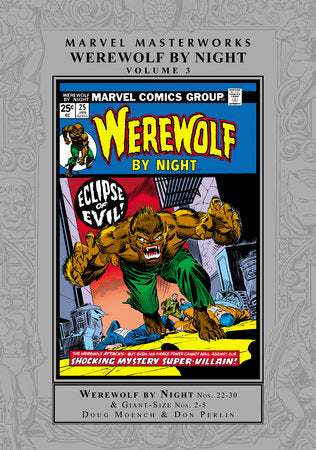 MARVEL MASTERWORKS: WEREWOLF BY NIGHT VOL. 3 HC (Backorder, Allow 4-5 Weeks)