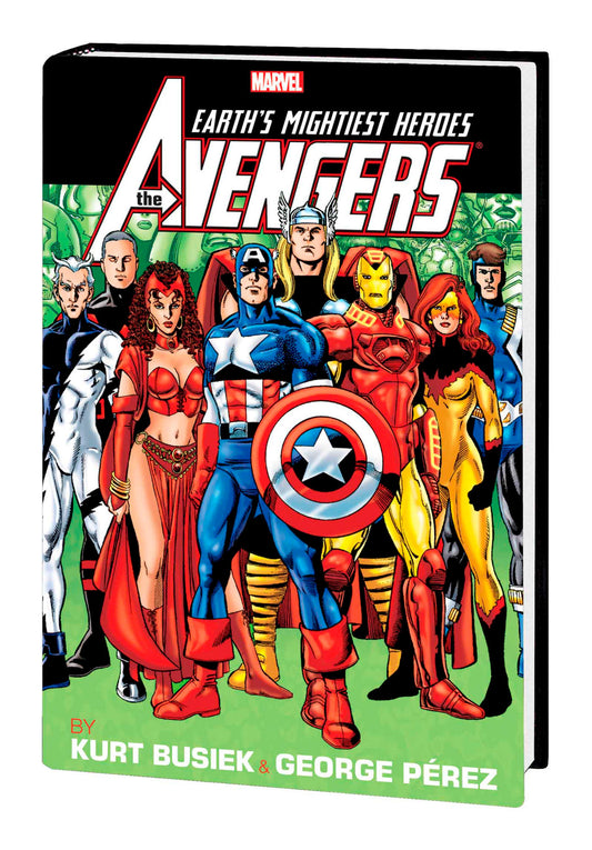 AVENGERS BUSIEK PEREZ OMNIBUS HC VOL 02 NEW PTG (Backorder, Allow 4-5 Weeks) - Comicbookeroo