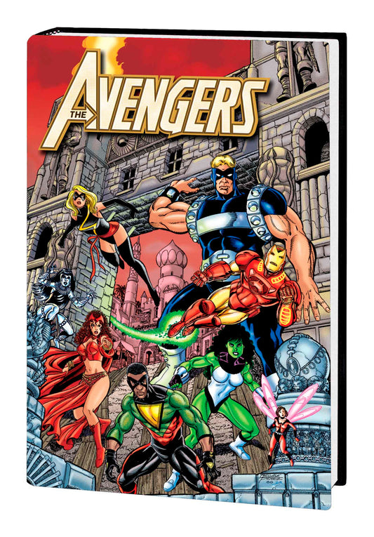 AVENGERS BUSIEK PEREZ OMNIBUS HC VOL 02 PEREZ NEW PTG DM VAR (Backorder, Allow 4-5 Weeks) - Comicbookeroo