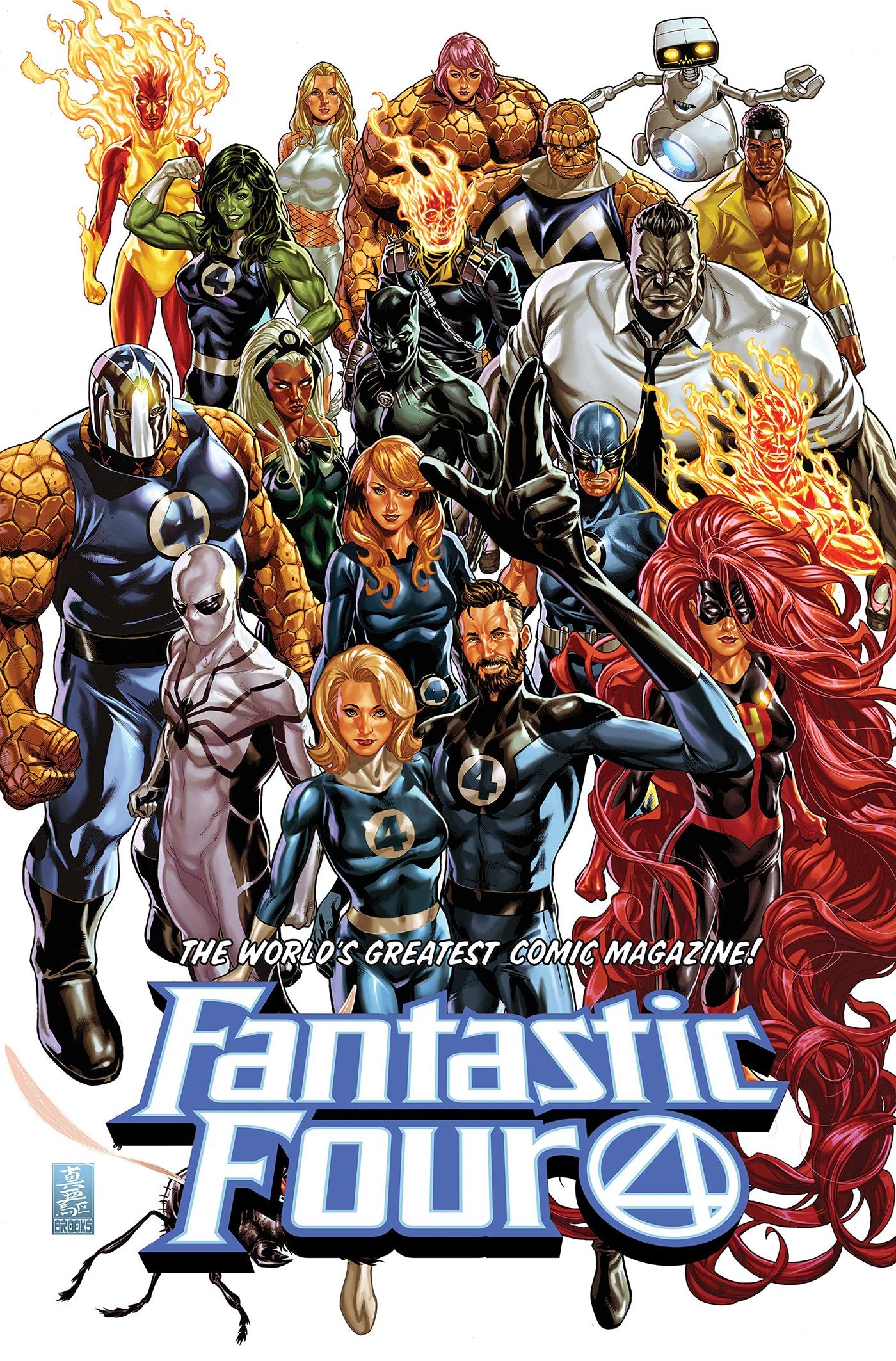 FANTASTIC FOUR BY DAN SLOTT OMNIBUS VOL. 2 MARK BROOKS COVER HC (01 Dec Release)