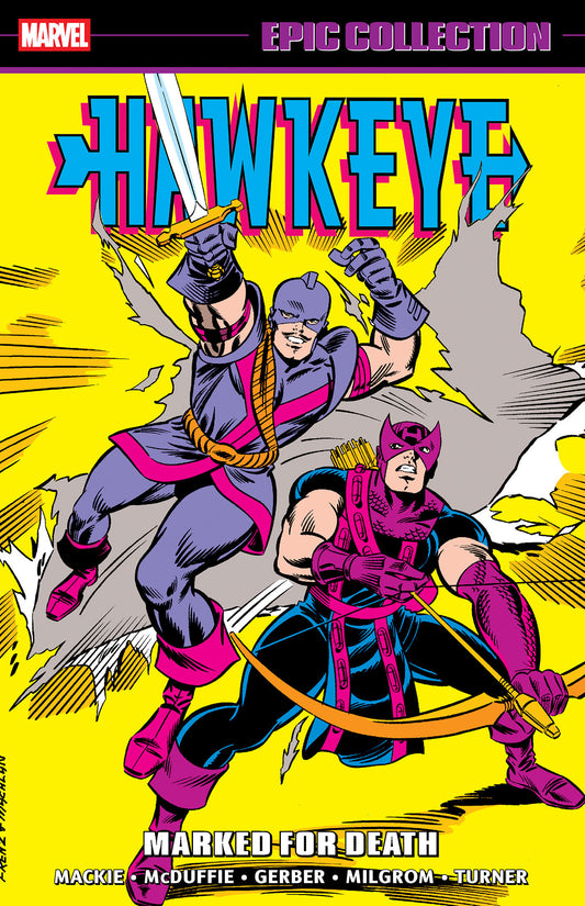 HAWKEYE EPIC COLLECTION: MARKED FOR DEATH TP (Backorder, Allow 4-5 Weeks)