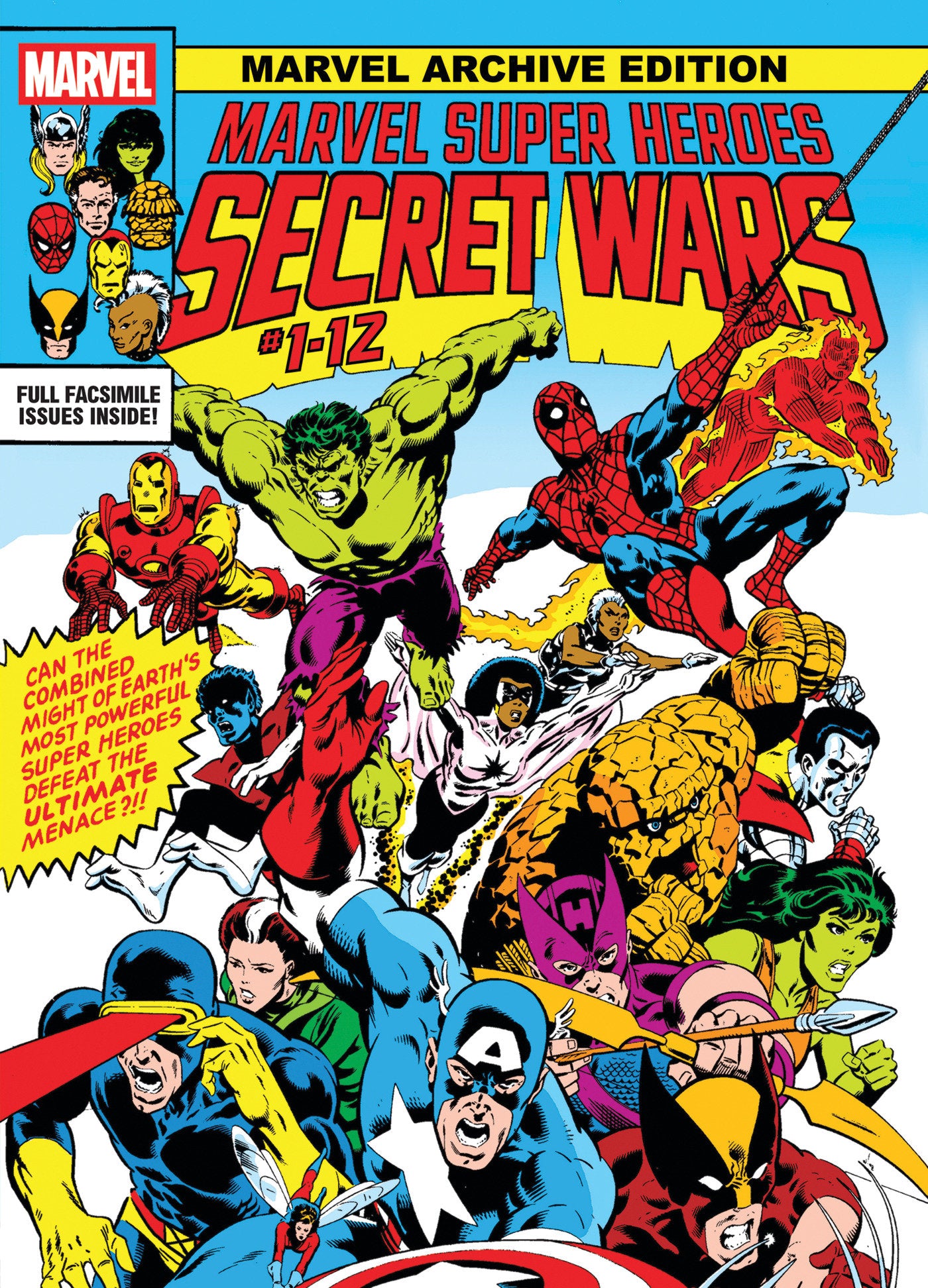 ARCHIVE ED MSH SECRET WARS GALLERY EDITION HC FIRST ISSUE (Backorder, Allow 4-5 Weeks)