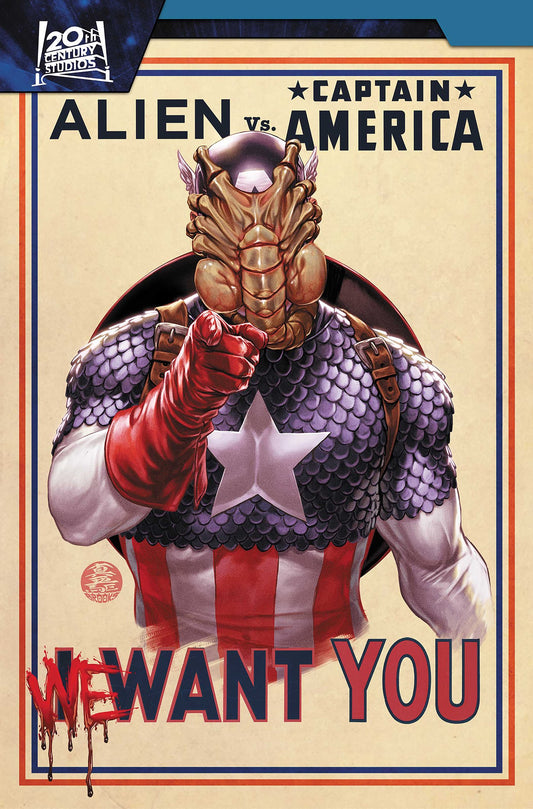 ALIEN VS. CAPTAIN AMERICA TP (18 Aug Release)