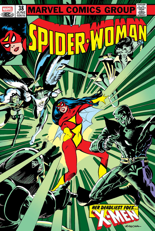 SPIDER-WOMAN OMNIBUS STEVE LEIALOHA COVER [DM ONLY] (24 Nov Release)