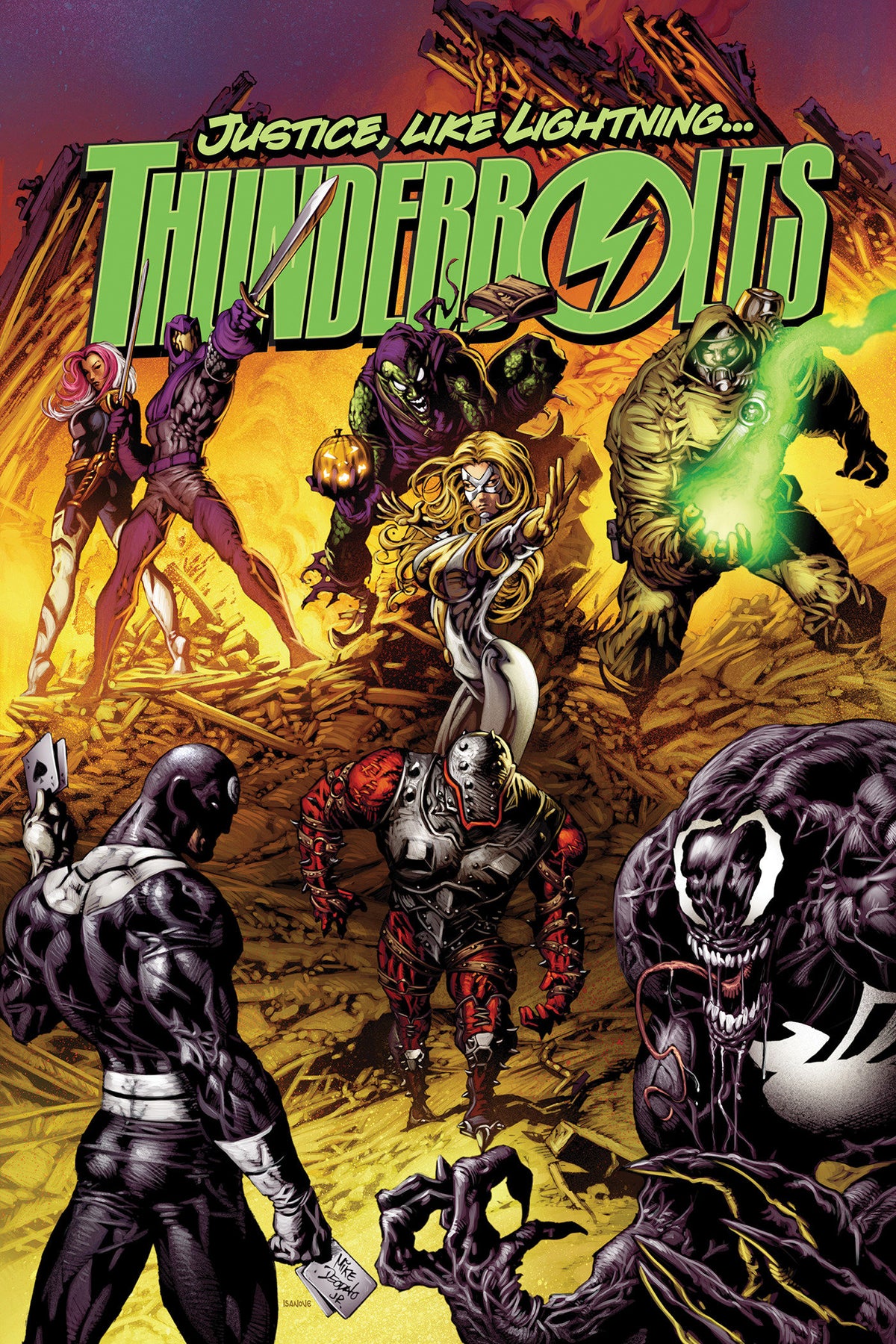 THUNDERBOLTS: DARK REIGN OMNIBUS MIKE DEODATO JR. COVER [DM ONLY] HC (Backorder, Allow 4-5 Weeks)
